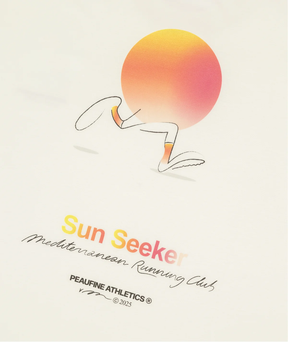 T shirt Sun Seeker - PEAUFINE